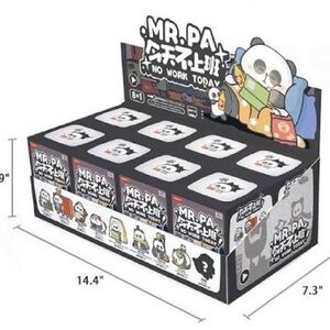 No Work Today Collectible Set - Black and White